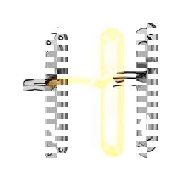 İnan As-218 Orta Kumru Sol Kapı Kolu Yale Alb. Saten küçük görsel