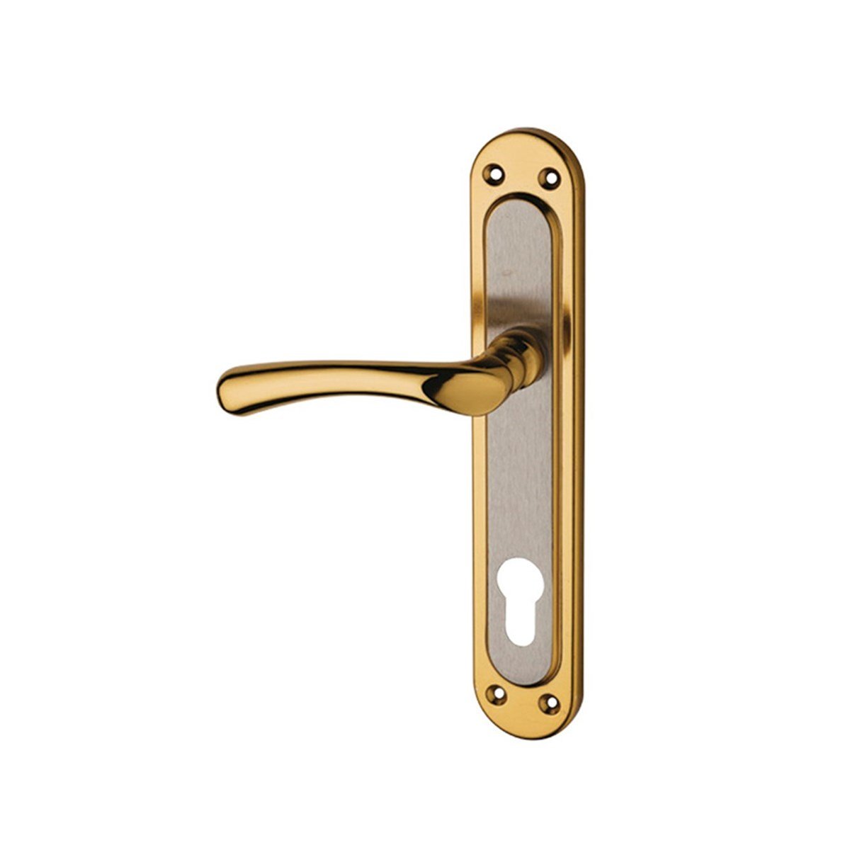 İnan As-218 Orta Kumru Sol Kapı Kolu Yale Alb. Saten küçük görsel