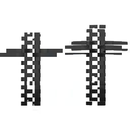 İnan As-252 Jale Kapı Kolu Oda Mat Siyah küçük görsel