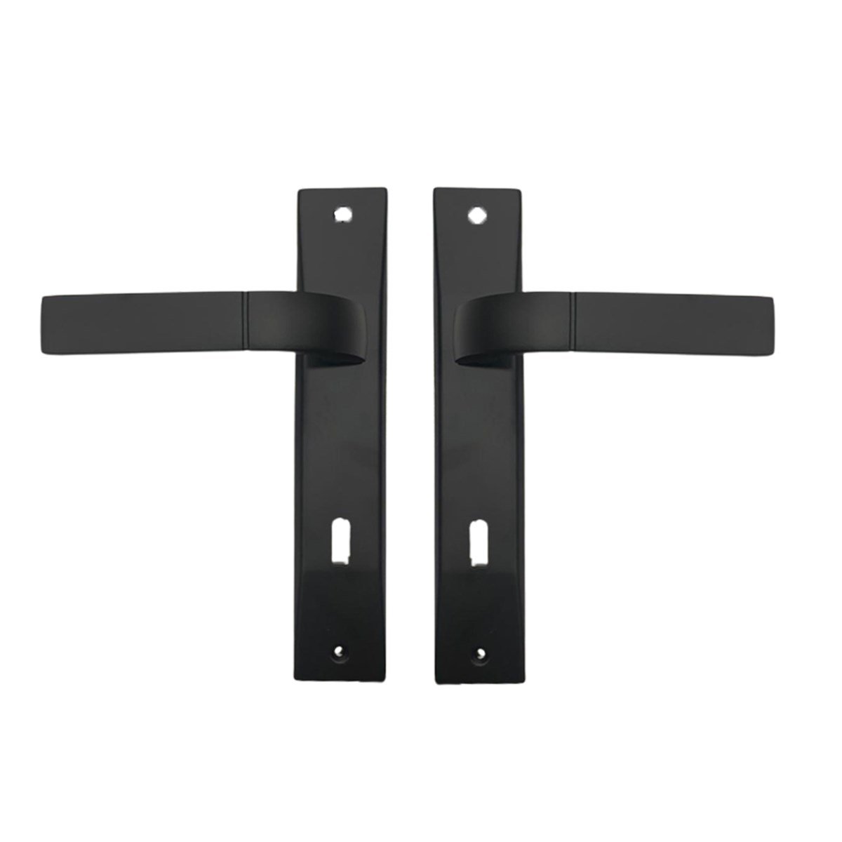 İnan As-252 Jale Kapı Kolu Oda Mat Siyah küçük görsel