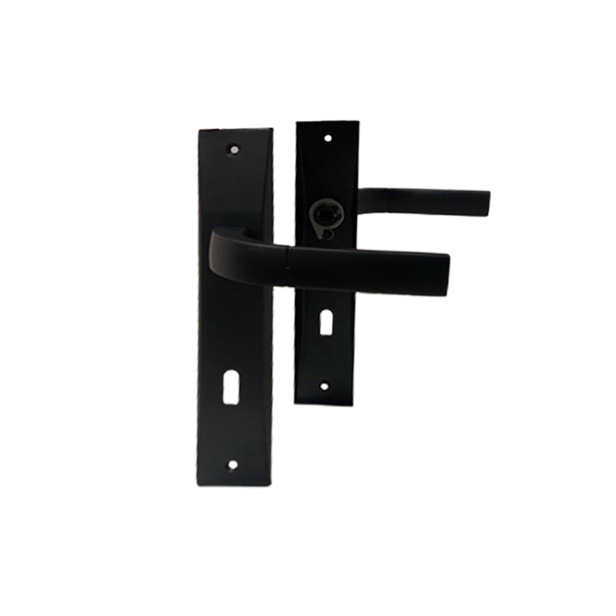 İnan As-252 Jale Kapı Kolu Oda Mat Siyah küçük görsel