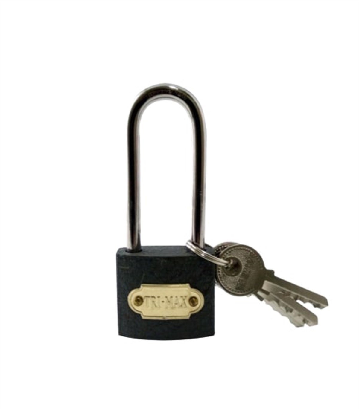 Bay-Tec Asma Kilit Gri Uzun 38mm Mk2328 küçük görsel