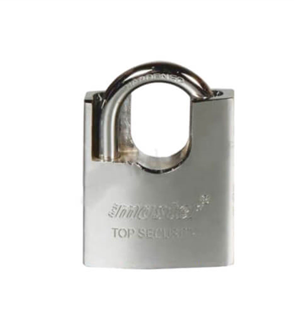 Asma Kilit Korumalı Krom 40mm küçük görsel