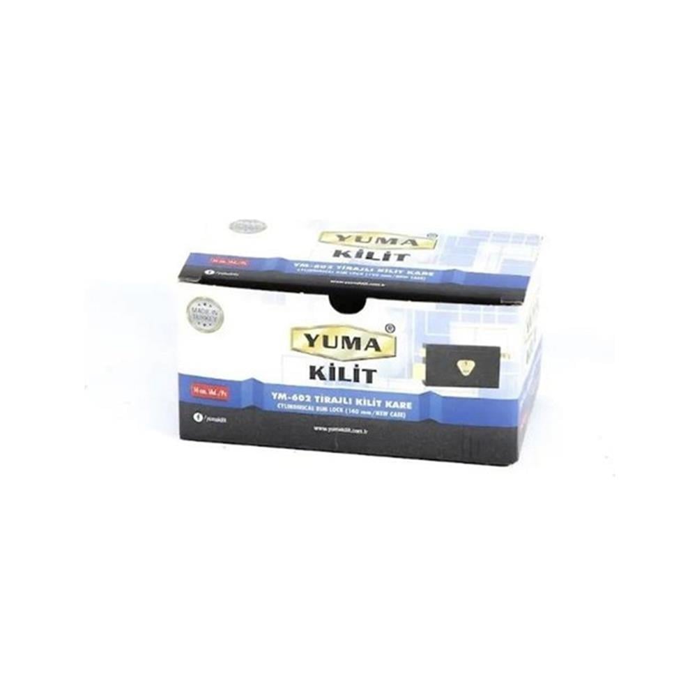 Yuma Tirajlı Kilit Kare Karşılıklı 14 Cm YM-602 küçük görsel