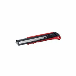 Onr Profesyonel Metal Maket Bıçağı Kırmızı 18 mm görseli
