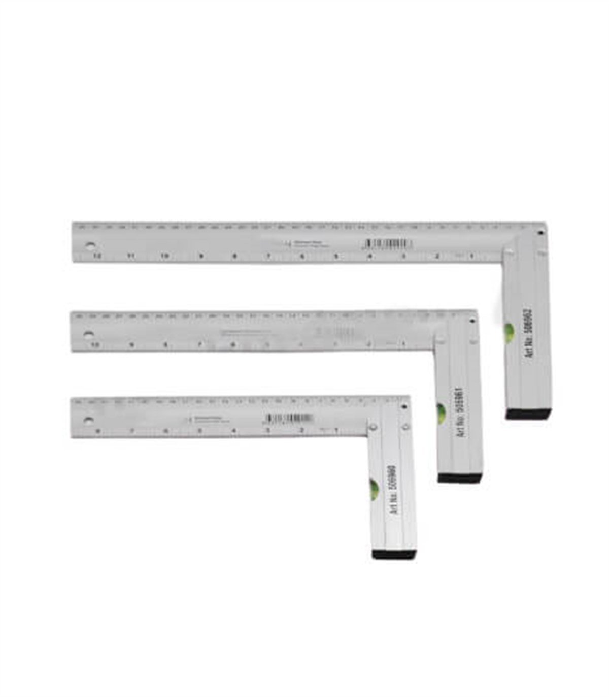 Alüminyum Gönye Su Terazili 35Cm küçük görsel