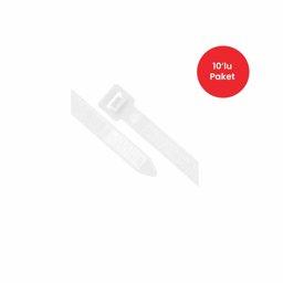 Kablo Bağı 9X920 Mm Beyaz 10'Lu Paket görseli