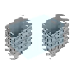 Sembol Plastik Spk 4075 Kapalı Sanayi Tipi Kasa Gri 300X400X70Mm küçük görsel