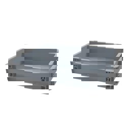 Sembol Plastik Spk 4075 Kapalı Sanayi Tipi Kasa Gri 300X400X70Mm küçük görsel