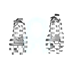 Çelik Halat Klemensi A Tipi 8 Mm görseli