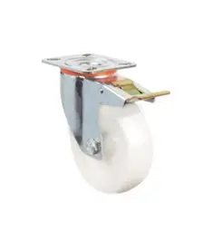 Servis Tekeri Döner Frenli Polyamid 200x50 mm görseli