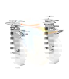 Servis Tekeri Döner Frenli Polyamid 200x50 mm küçük görsel