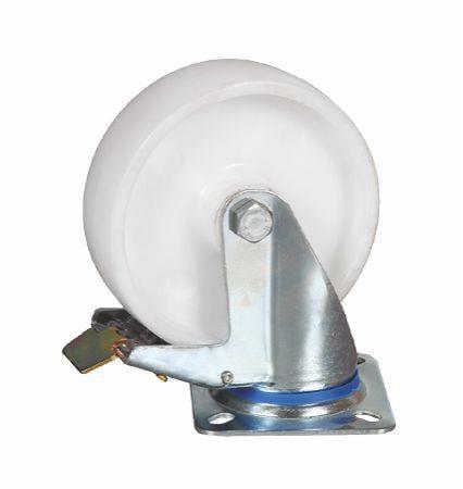 Servis Tekeri Döner Frenli Polyamid 200x50 mm küçük görsel