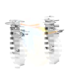 Servis Tekeri Döner Frenli Polyamid 200x50 mm küçük görsel