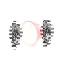 Balatlı Poliüretan Tekerlek 180X50 Kırmızı Yp-Tr-Tek-Pu180x50 görseli