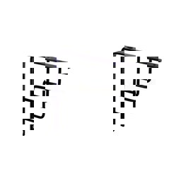 Menderes Raf Altı 25X25 Siyah görseli