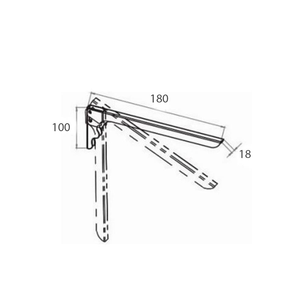 Beşel Katlanır Raf Altı No:1 180x100 küçük görsel