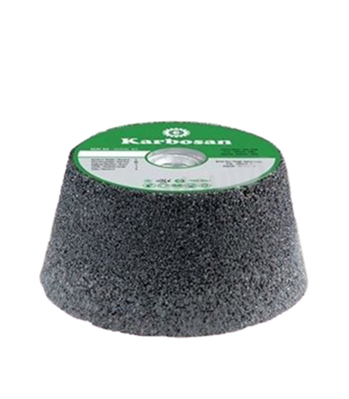 Karbosan Konik Çanak Taşı 125X50Xm14 14210 küçük görsel