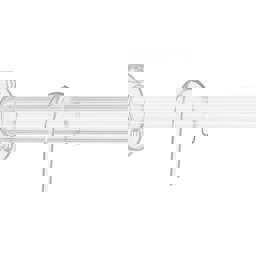 Metali Yuvarlak Askı Borusu 30 Cm 4001 görseli