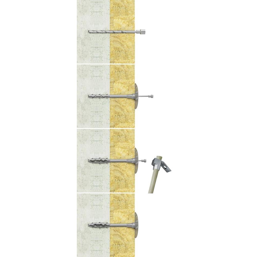 Baumit Çelik Çivili Mekanik Tırnaklı Euro Mantolama Dübeli 135 mm 500'lü Paket küçük görsel