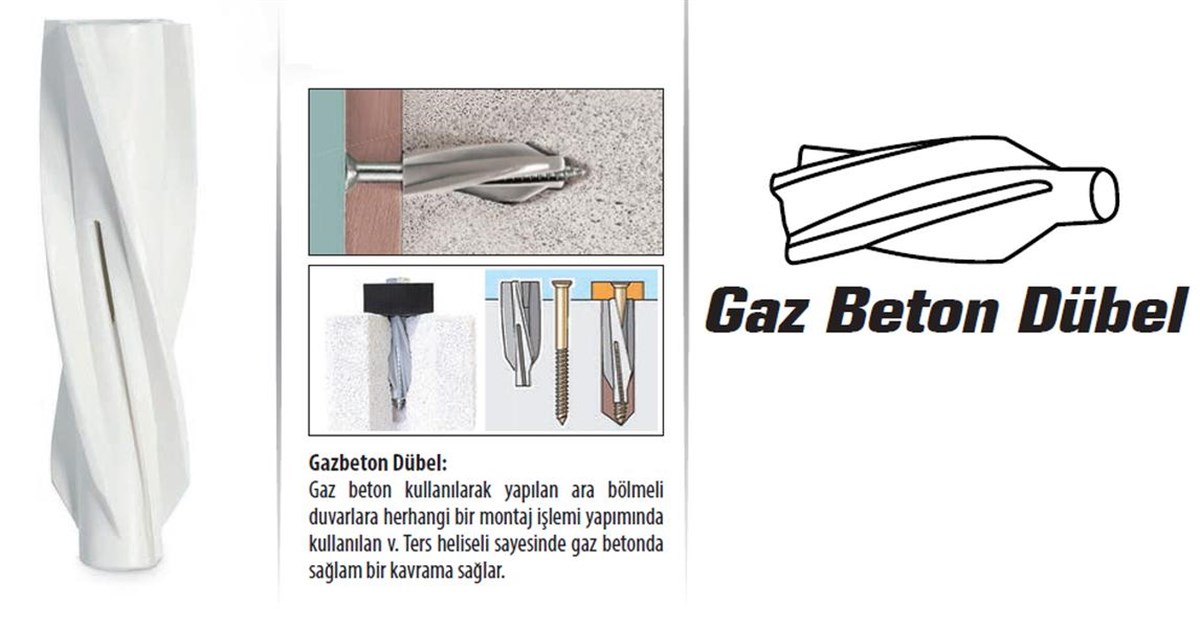 Master Ytong Gazbeton Dübeli 10 Mm (100 Lü Pk) küçük görsel