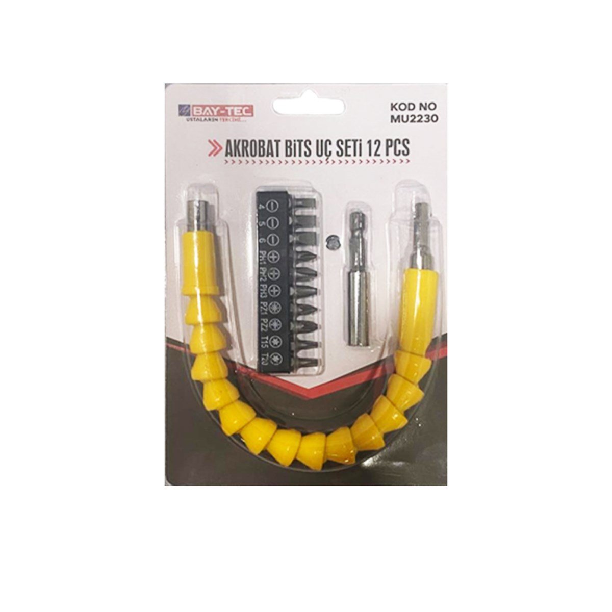 Bay-Tec Akrobat Bits Uç Seti 12 Prç Mu2230 küçük görsel