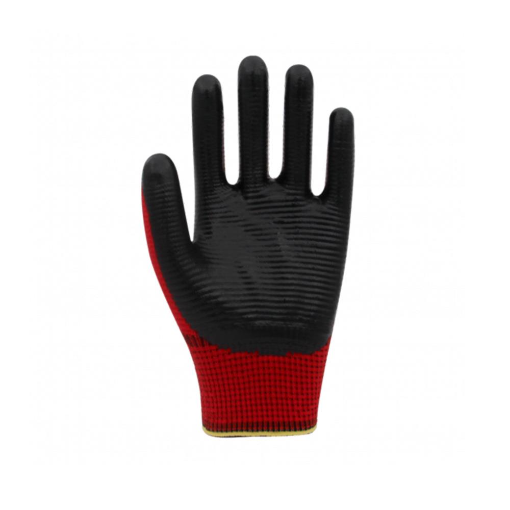 Beybi PN5 Kırmızı-Siyah Nitril İş Eldiveni 10'' küçük görsel