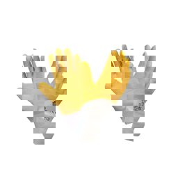 Bay-Tec Sarı Dalgalı Nitril İş Eldiveni 10'' El260 görseli