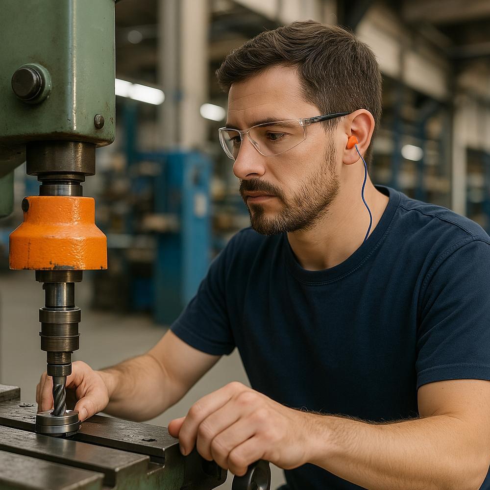 Essafe Ge1425 Çam Tipi Kordonlu Kulak Tıkacı küçük görsel