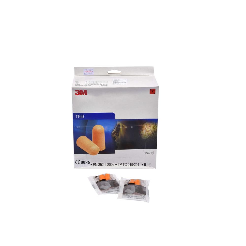 3M 1100 Kulak Tıkacı 2'Li küçük görsel