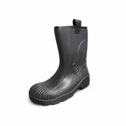 Akpolly Poliüretan Yünlü Çizme Siyah görseli