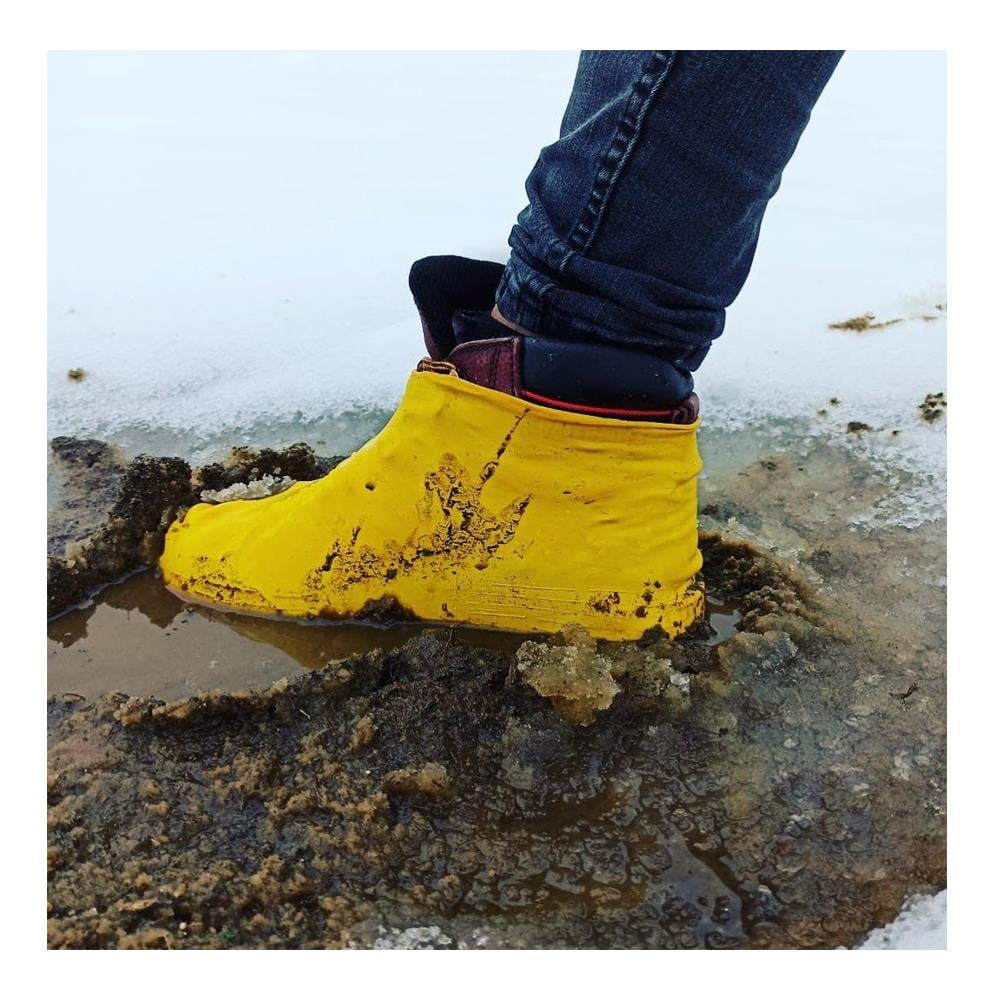 Latekstil Ayakkabı Koruyucusu Sarı L Beden (40-46) küçük görsel