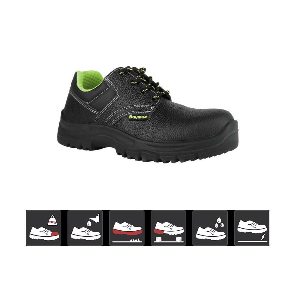 Baymax S-02 S3 Çelik Burun+Çelik Taban Deri İş Ayakkabısı küçük görsel