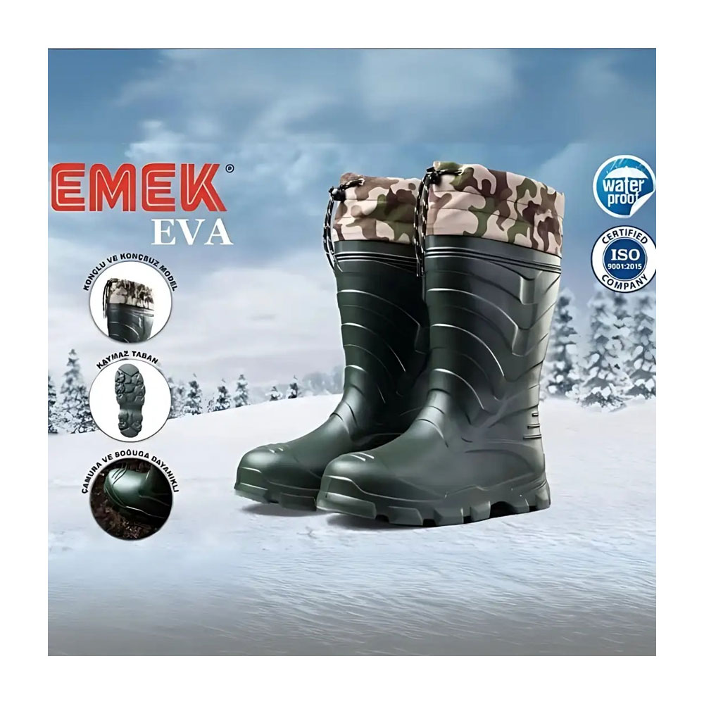 Emek Eva Avcı Çizmesi Çoraplı küçük görsel