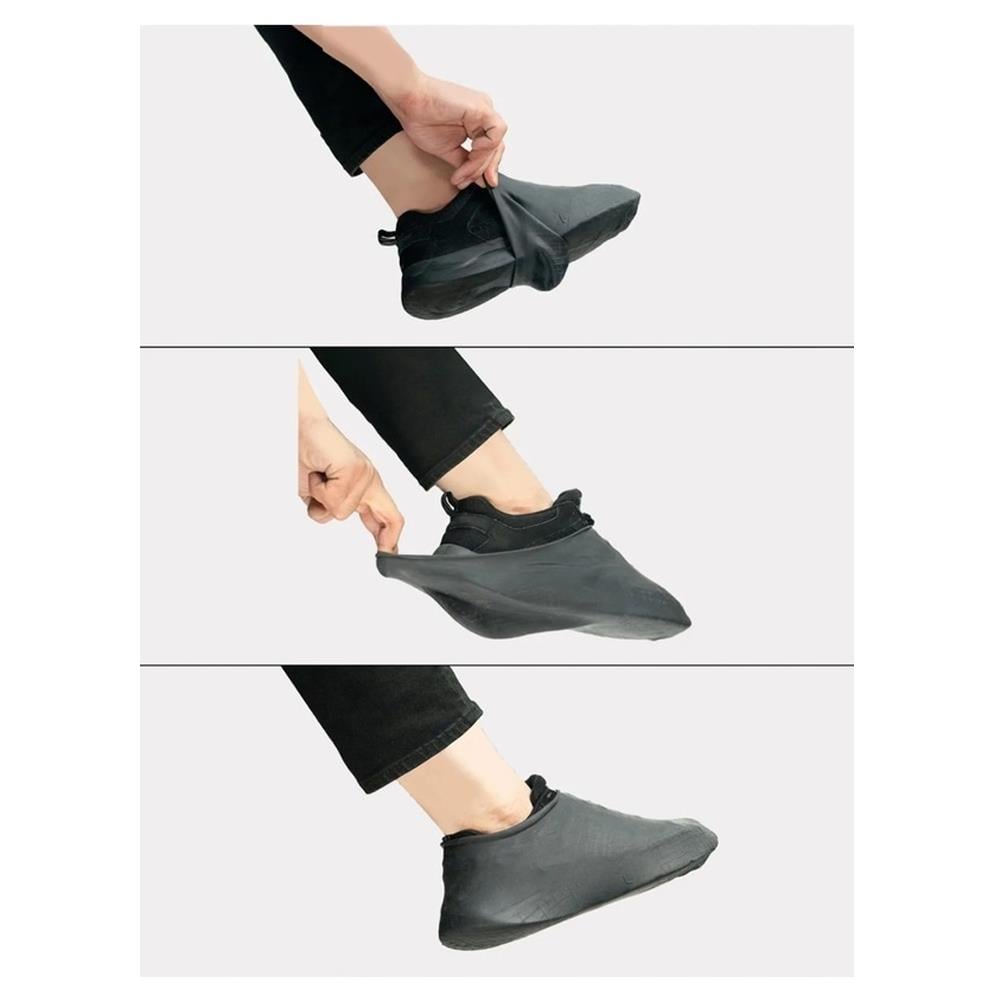 Latekstil Ayakkabı Koruyucusu Siyah M Beden (35-40) küçük görsel