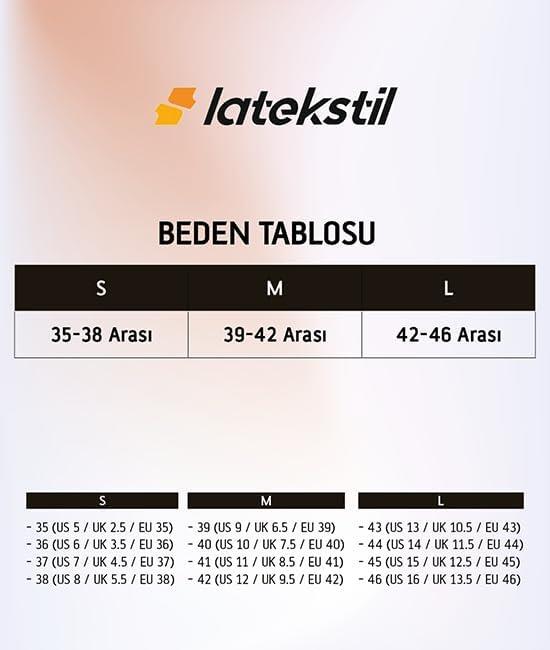 LatekStil Ayakkabı Koruyucu Kılıfı Yüksek Kaliteli Su Geçirmez ve Dayanıklı Siyah L Beden (40-46) küçük görsel