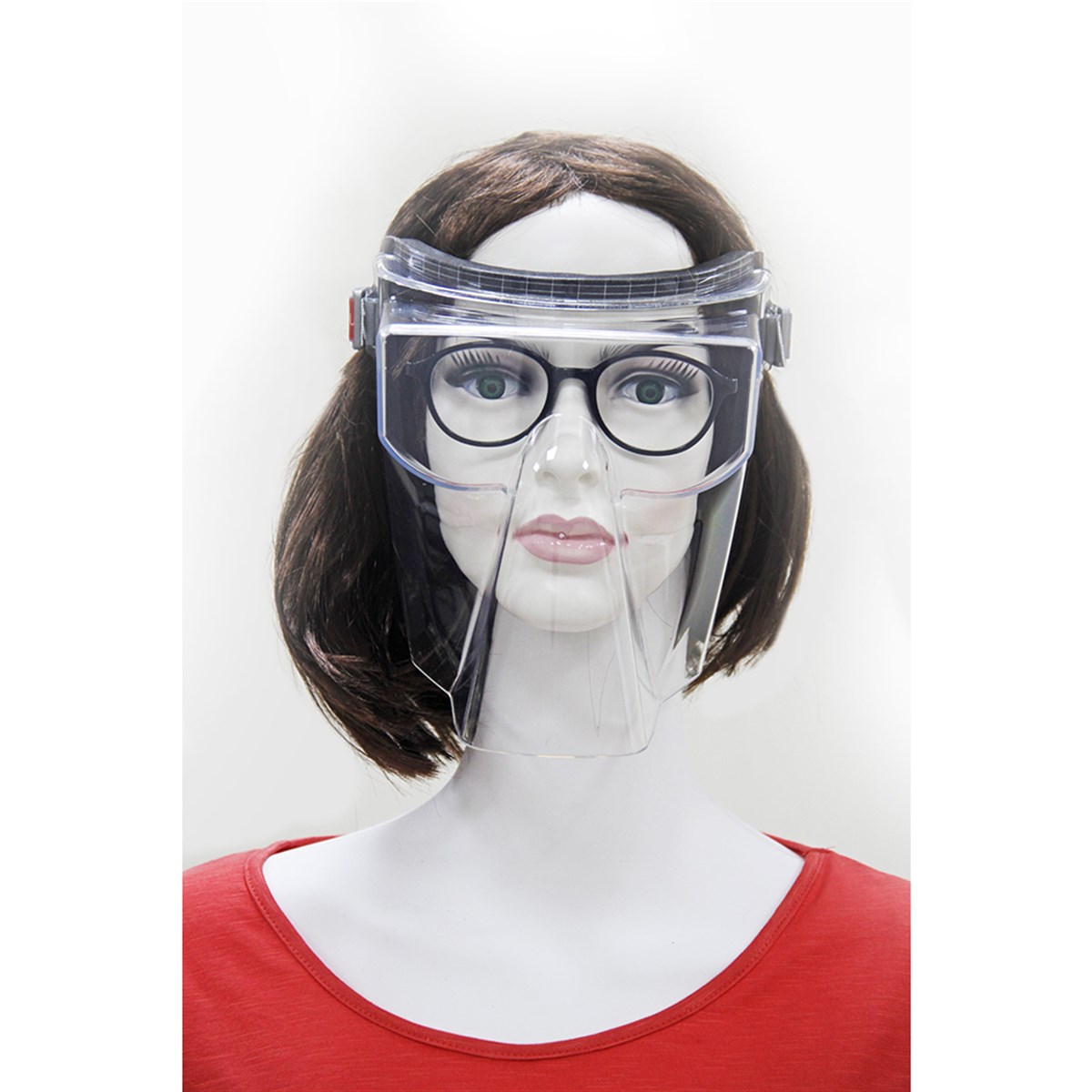 Covidur Antivirüs Yüz Koruma Siperi (Gözlük Uyumlu) küçük görsel