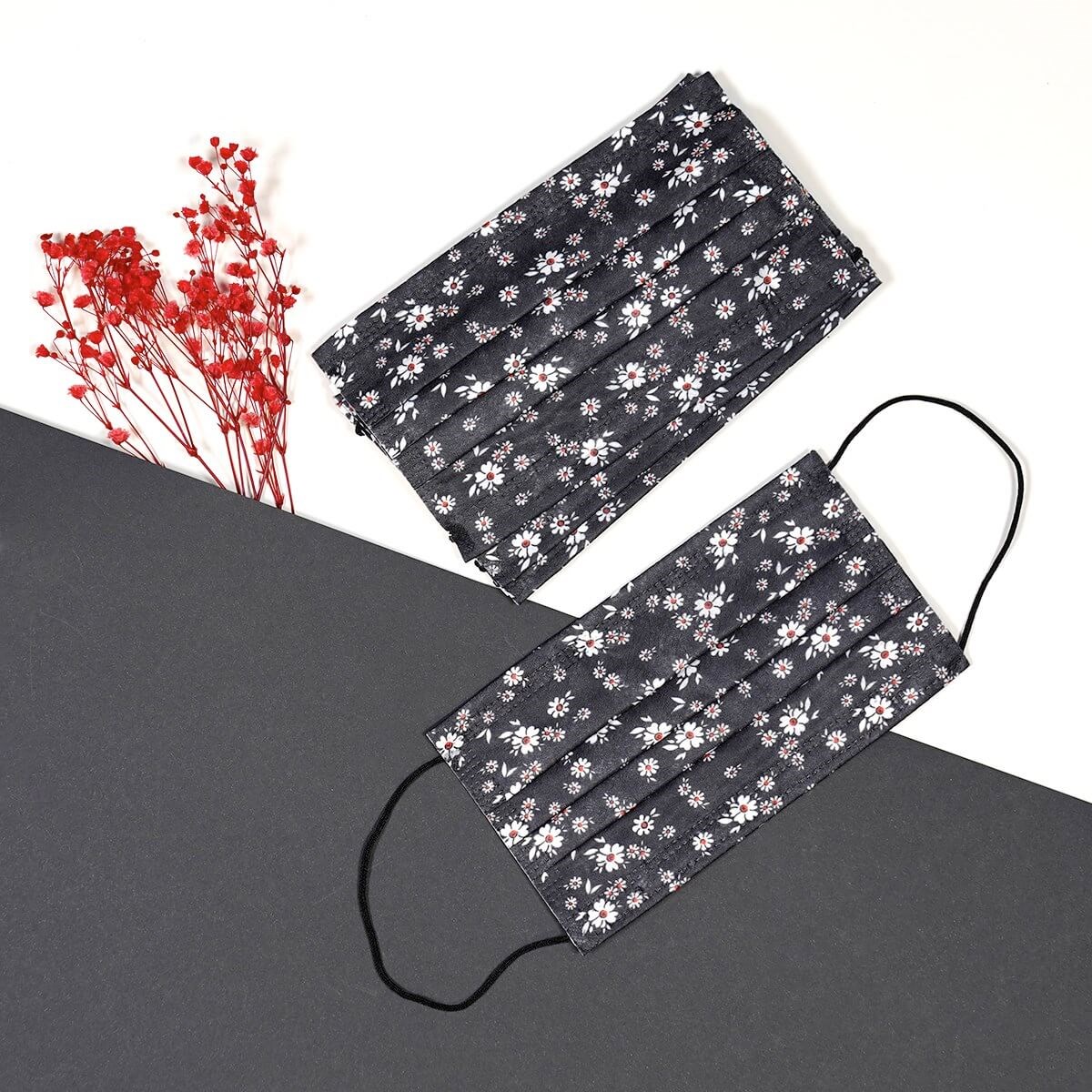 Mode Yetişkin Full Ultrasonic Telli Maske 21079 (5'li Paket) küçük görsel