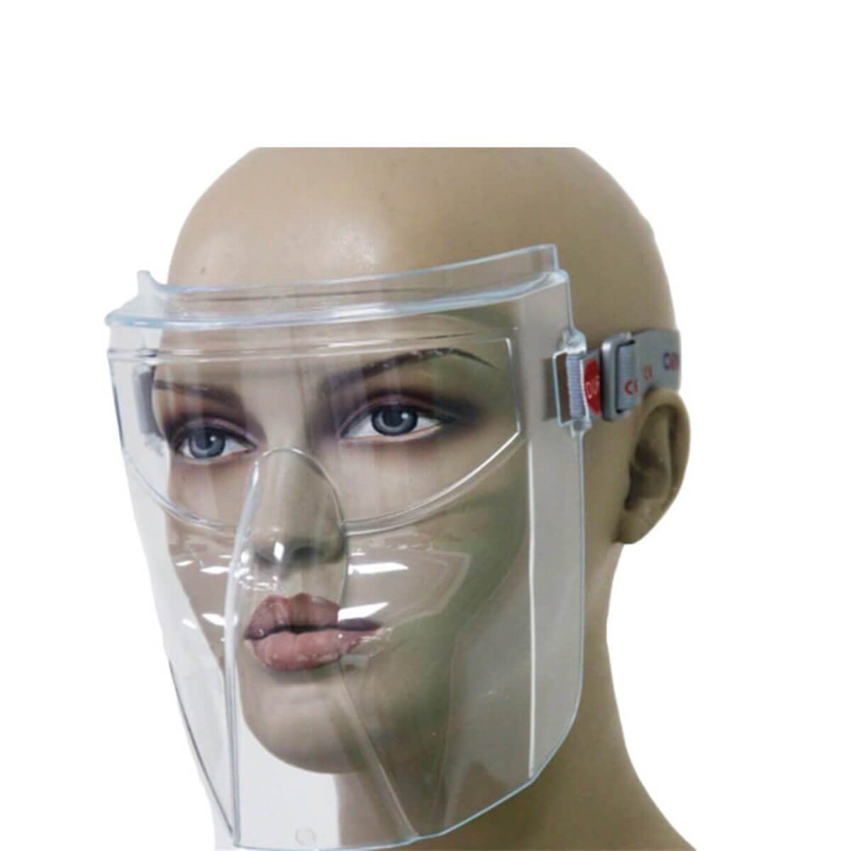 COVIDUR Tek Parça Antivirüs Yüz Koruma Maskesi küçük görsel