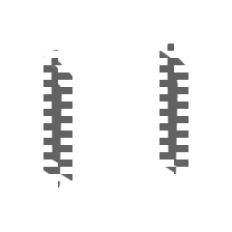 Newarc Life Pisuvar Ara Bölme Mat Beyaz 54,5X32 5872.Mw küçük görsel