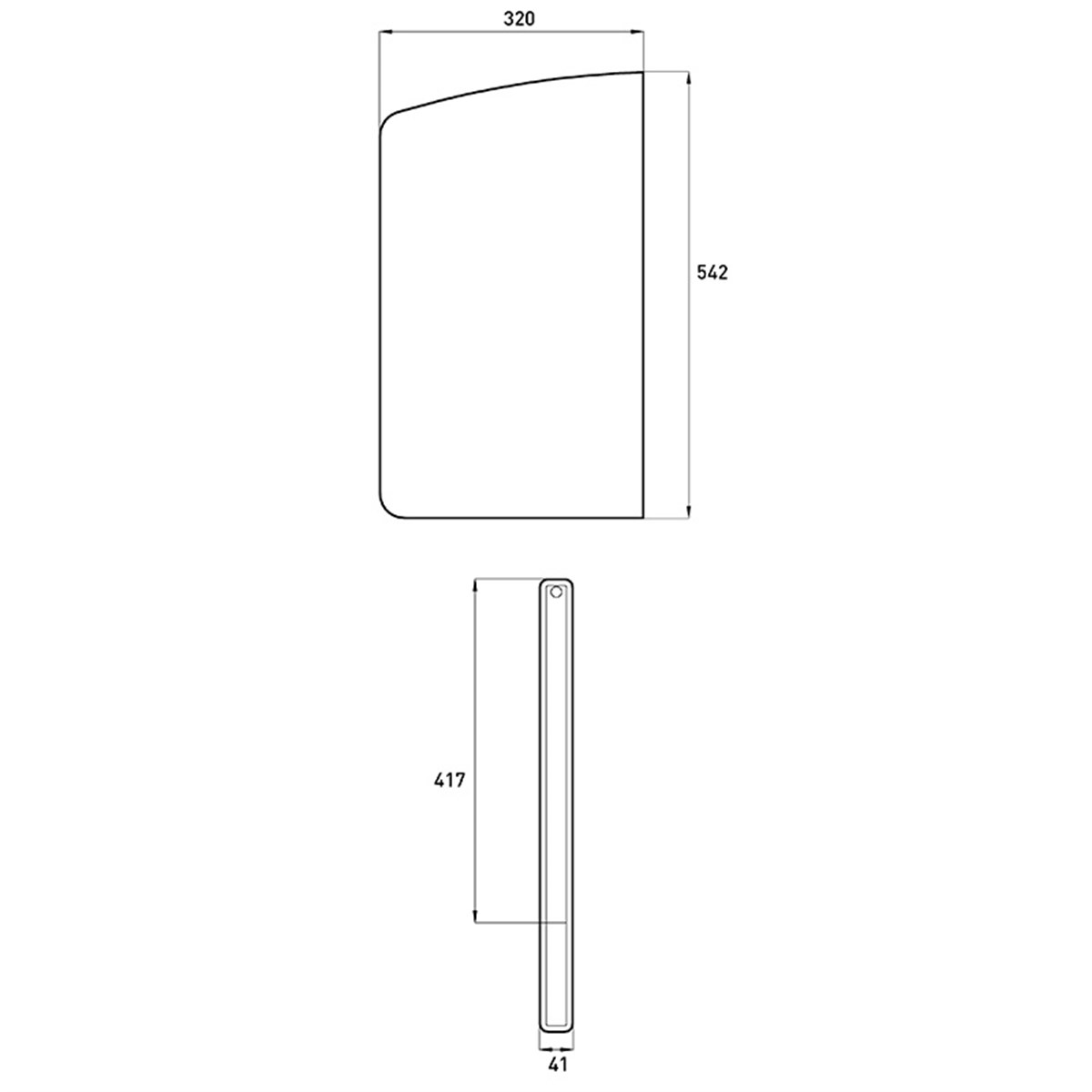 Newarc Pisuvar Ara Bölme Life 54,5X32 5872 küçük görsel