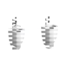 Newarc Swan Duvara Dayalı Yerden Bide görseli