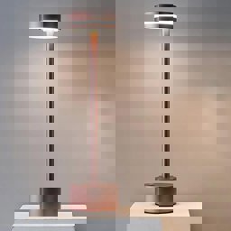 Forlife Göksu Dekoratif Şarjlı Led Masa Lambası Rose Gold FL-8065 küçük görsel