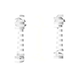 Forlife Porcini Dekoratif Şarjlı Masa Lambası Krem Fl-8086 görseli