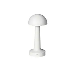 Forlife Porcini Dekoratif Şarjlı Masa Lambası Krem Fl-8086 görseli