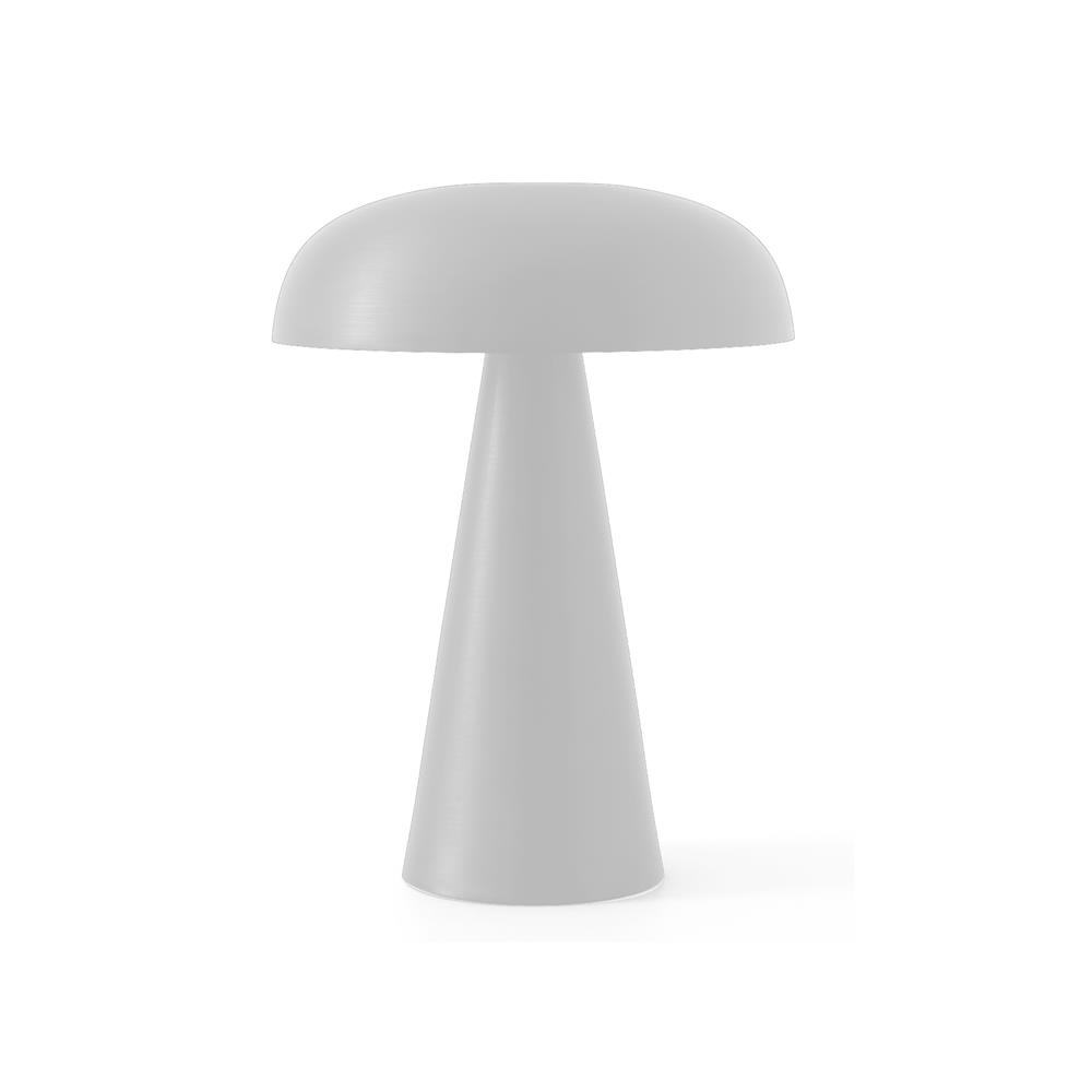 Forlife Porcini Dekoratif Şarjlı Masa Lambası Krem Fl-8086 küçük görsel