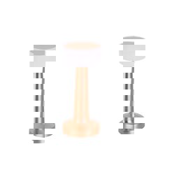 Forlife Şarjlı Led Masa Lambası ve Abajur Bakır Fl-8060 görseli