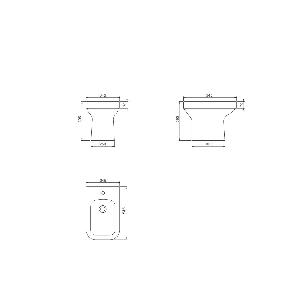 Turkuaz Cerastyle Duru Bide 015300 küçük görsel