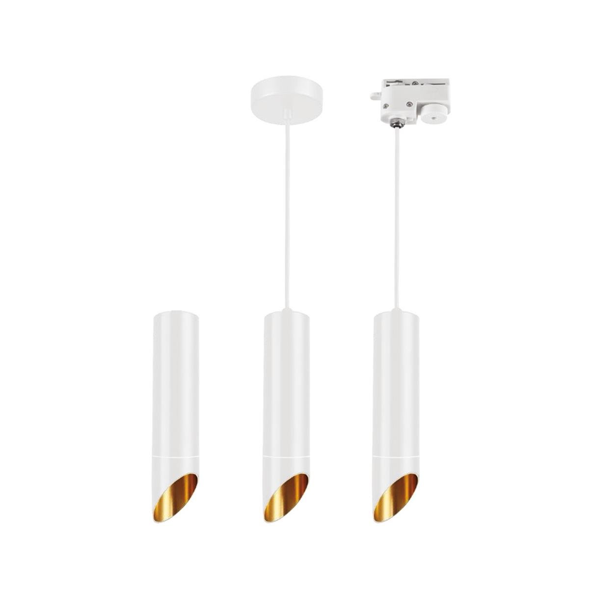 Forlife Boru Tipi Sarkıt Gu10 Duy Beyaz FL-2250 B küçük görsel