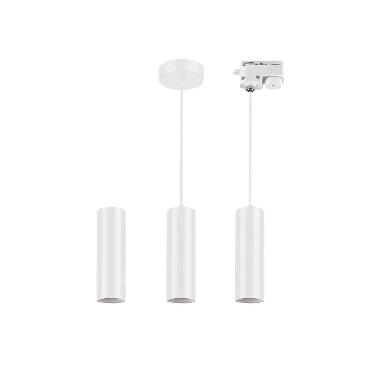 Forlife Boru Tipi Sarkıt Gu10 Duy Beyaz FL-2250 B küçük görsel